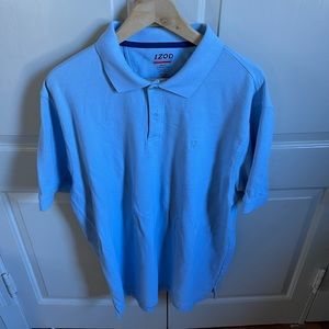 Light blue XXL Izod Polo shirt